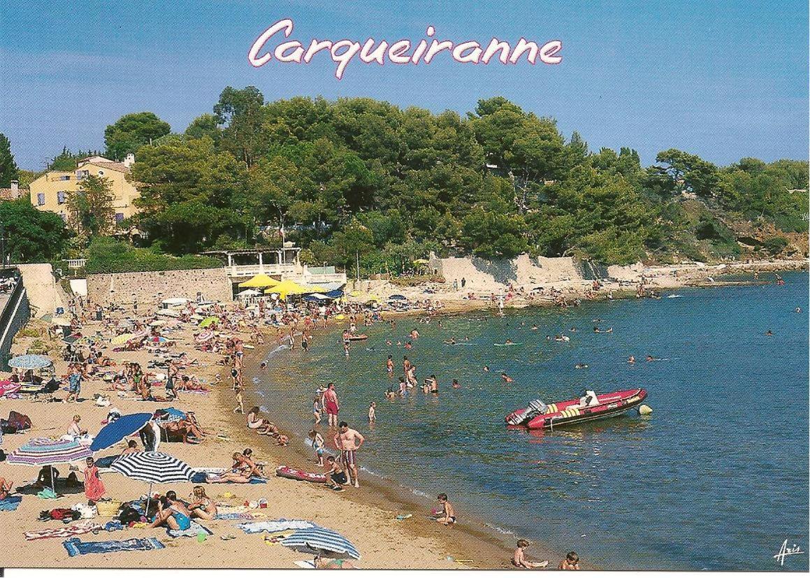 Studio Climatise. Proche Parking, Commerces Et Mer Appartement Carqueiranne Buitenkant foto