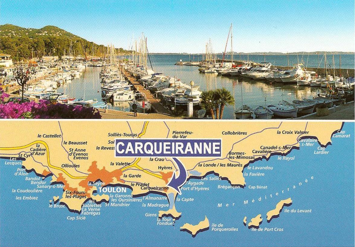Studio Climatise. Proche Parking, Commerces Et Mer Appartement Carqueiranne Buitenkant foto